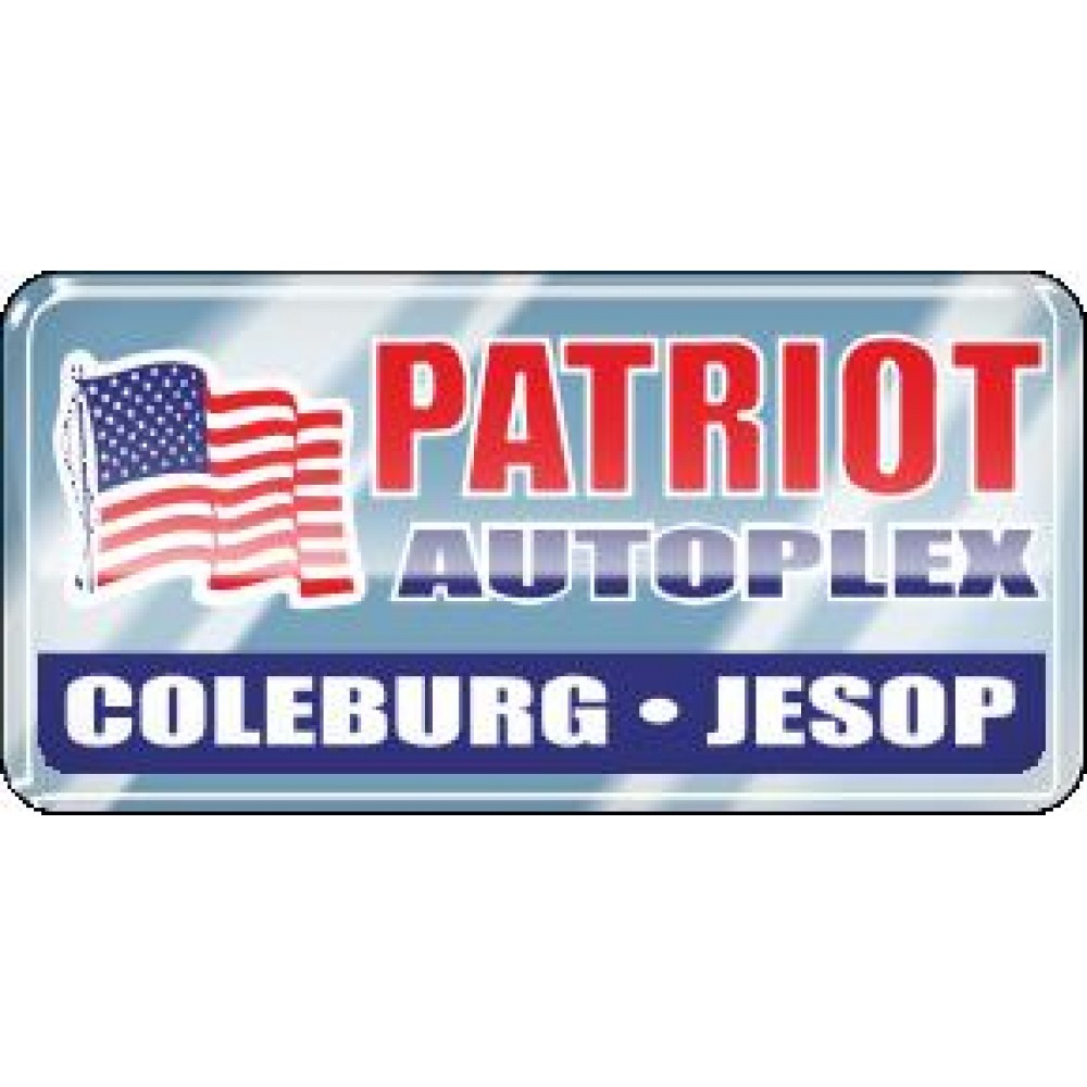 Promotional Domed Auto Ad Decal (4"x2")
