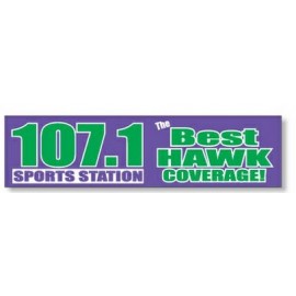 Logo Branded Clear Bumper Sticker w/Back Adhesive (11 1/2"x 3")  Logo Branded Clear Bumper Sticker w/Back Adhesive (11 1/2"x 3")