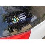 Bumper Sticker (3"x10") with Logo