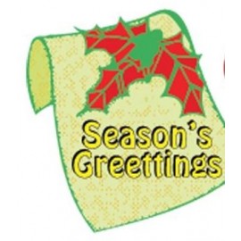 Christmas List Bumper Sticker with Logo  Christmas List Bumper Sticker with Logo