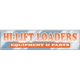 Rectangular Domed Auto Ad Decal (6"x 1.5") with Logo