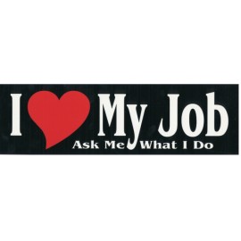 Promotional Custom 1 Time Peel & Stick Paper Bumper Sticker  Promotional Custom 1 Time Peel & Stick Paper Bumper Sticker