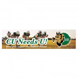 Promotional Bumper Sticker Magnet | Rectangle | 3" x 11 1/2" | Full Color