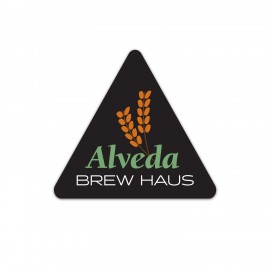 Personalized Custom Static Cling Custom White Back Sticky Cling (5.1-9 sq. Inch)