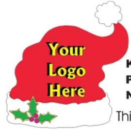 Personalized Santa Hat Bumper Sticker  Personalized Santa Hat Bumper Sticker