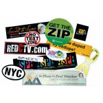 Stik-Withit Bumper Sticker (3 3/4"x7 1/2") Custom Imprinted