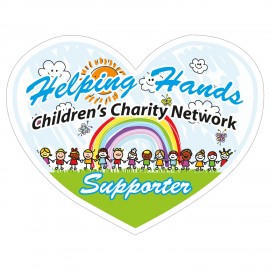 Custom Bumper Sticker Magnet | Heart | 3 7/8" x 5" | Full Color  Custom Bumper Sticker Magnet | Heart | 3 7/8" x 5" | Full Color