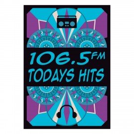 Logo Branded HD Resolution Bumper Sticker | Custom | Square Corner | White Vinyl | 11 to 17 Sq In