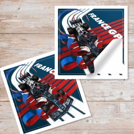 Customized 5" x 5" Square Sticker