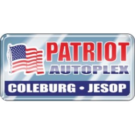 Customized Domed Auto Ad Decal (4"x2")