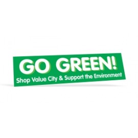 Custom Bumper Sticker | Rectangle | 3" x 11 1/2" | White Vinyl