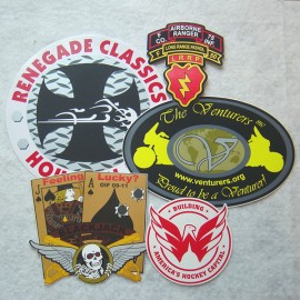 4'' Custom Vinyl Sticker with Logo  4