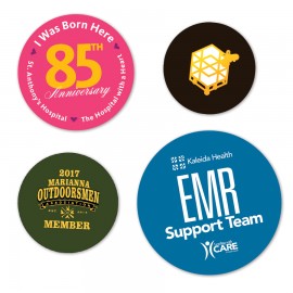 Promotional 3" Round Water-resistant Stickers  Promotional 3" Round Water-resistant Stickers