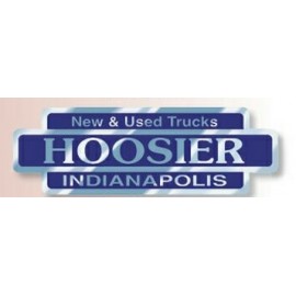 White Reflective Auto Ad Decal (5.793"x 1.912") with Logo