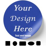 5" Label Sticker Waterproof Decals for Business with Logo