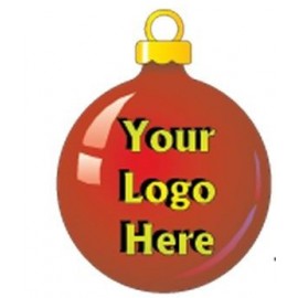 Christmas Ball Bumper Sticker with Logo  Christmas Ball Bumper Sticker with Logo