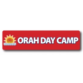 Logo Branded 3"x12" Rectangle Removable Decal  Logo Branded 3"x12" Rectangle Removable Decal