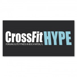 3.75 X 7.5 In Rect Perm Bumper Sticker with Logo  3.75 X 7.5 In Rect Perm Bumper Sticker with Logo