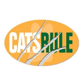 Bumper Stickers - Spot Color Oval with Logo  Bumper Stickers - Spot Color Oval with Logo