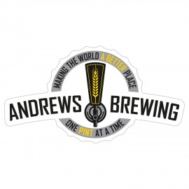 Bumper Sticker | Custom | Die Cut Shape | White Vinyl | 11 to 17 Sq In with Logo  Bumper Sticker | Custom | Die Cut Shape | White Vinyl | 11 to 17 Sq In with Logo