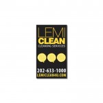 Custom Printed Static Cling - 7" x 4" Full Color Custom Shape