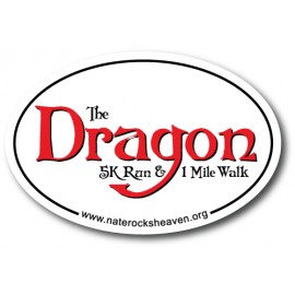 Promotional 4"x6" Oval Removable Decal  Promotional 4"x6" Oval Removable Decal