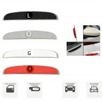 4PCS PVC Car Anti-Scratch Sticker with Logo