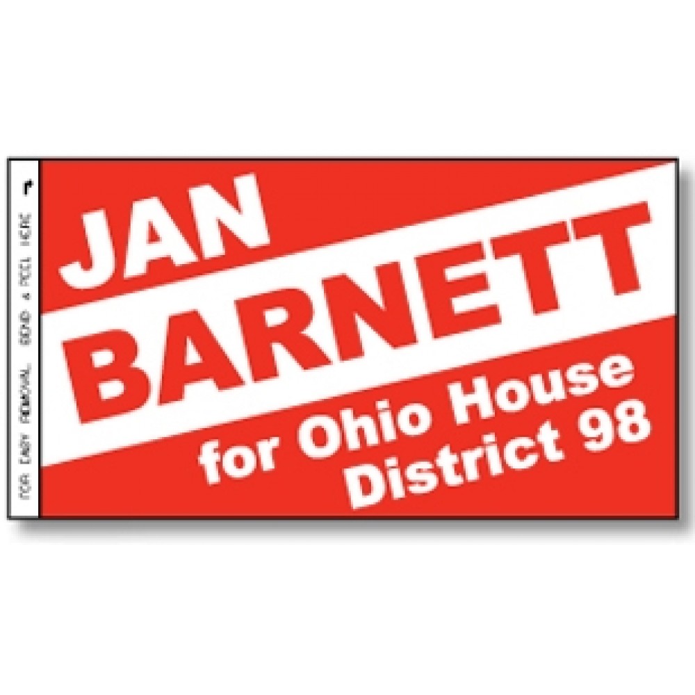 4-Color Process Rectangle Bumper Stickers (2 3/4"x5") with Logo 4-Color Process Rectangle Bumper Stickers (2 3/4"x5") with Logo