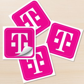 Promotional 3" x 3" Rounded Corner Sticker