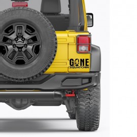 Custom Clear Bumper Stickers-2x2 with Logo  Custom Clear Bumper Stickers-2x2 with Logo