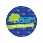 Promotional 3" Round White Vinyl Decal