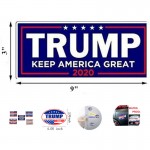 Custom Imprinted 2020 US Presidential Campaign Publicity Stickers