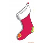 Christmas Stocking Bumper Sticker with Logo