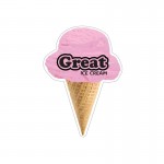 Promotional Ice Cream-Shaped Sticker