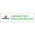 Logo Imprinted Stik-Withit Bumper Sticker (3"x11")