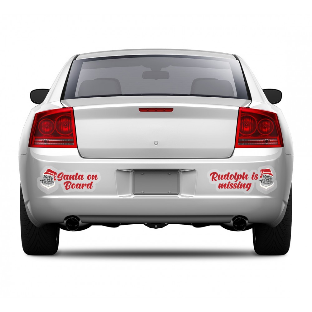 Logo Branded Die-Cut Clear Bumper Stickers (12" x 12"/Sqft) Logo Branded Die-Cut Clear Bumper Stickers (12" x 12"/Sqft)