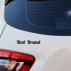 Custom Creative Car Decal with Logo