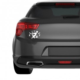Promotional Custom Clear Bumper Stickers-4x4