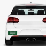 Custom Bumper Stickers-4x4 with Logo
