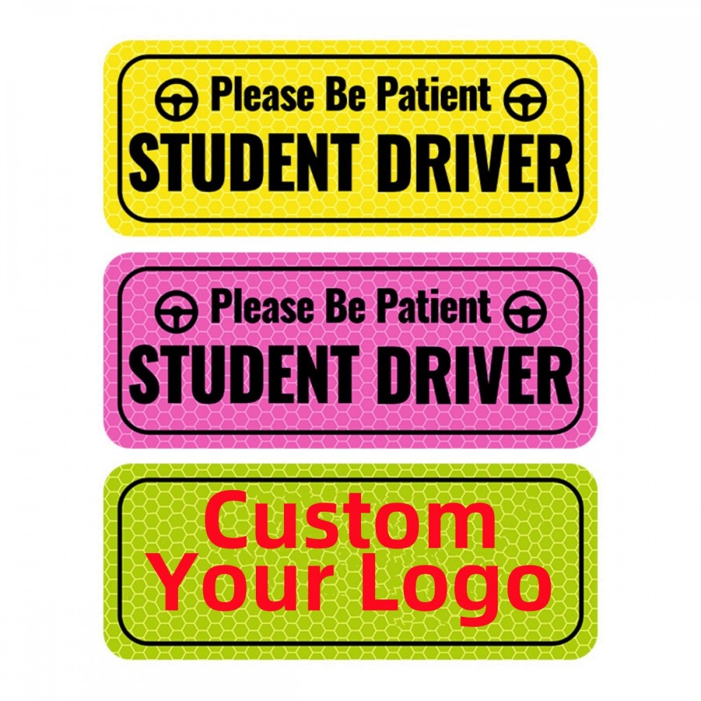 Custom Magnetic New Driver Car Sticker with Logo