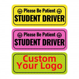 Custom Magnetic New Driver Car Sticker with Logo