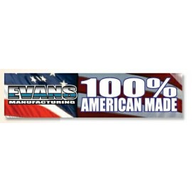 Custom 4 Color Process Bumper Sticker (15"x 3 3/4")  Custom 4 Color Process Bumper Sticker (15"x 3 3/4")
