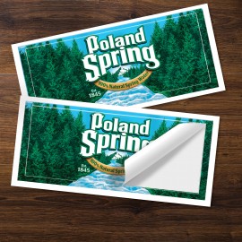 Personalized 5" x 2" Rectangle Sticker