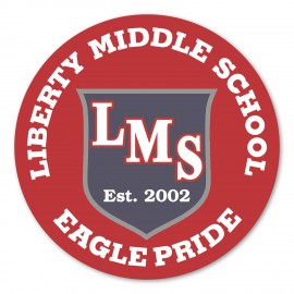 5.5 In Circle Perm Bumper Sticker with Logo