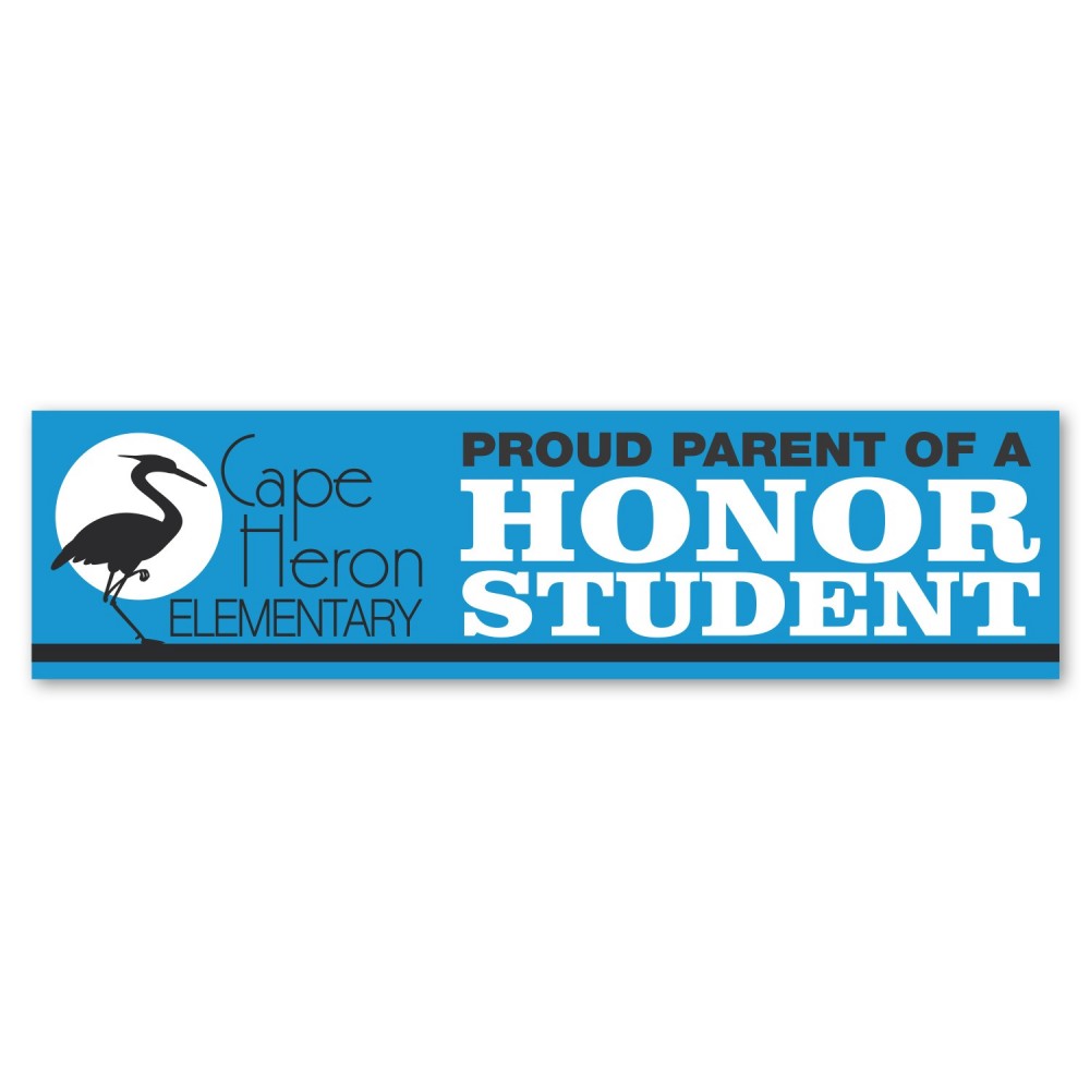 Custom 3 X 11.5 In Rect Perm Bumper Sticker Custom 3 X 11.5 In Rect Perm Bumper Sticker