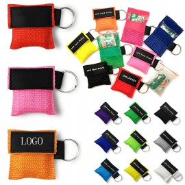 Portable First Aid PVC Training CPR Masks with Logo  Portable First Aid PVC Training CPR Masks with Logo