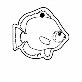 Logo Branded Fish 2 Key Tag (Spot Color)