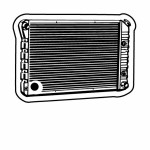 Radiator 2 Key Tag (Spot Color) Custom Imprinted