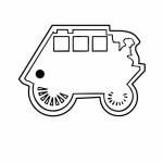Custom Stagecoach Key Tag - Spot Color