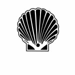 Logo Branded Shell Key Tag - Spot Color